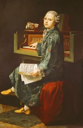 Young Man at the Clavichord, 1767